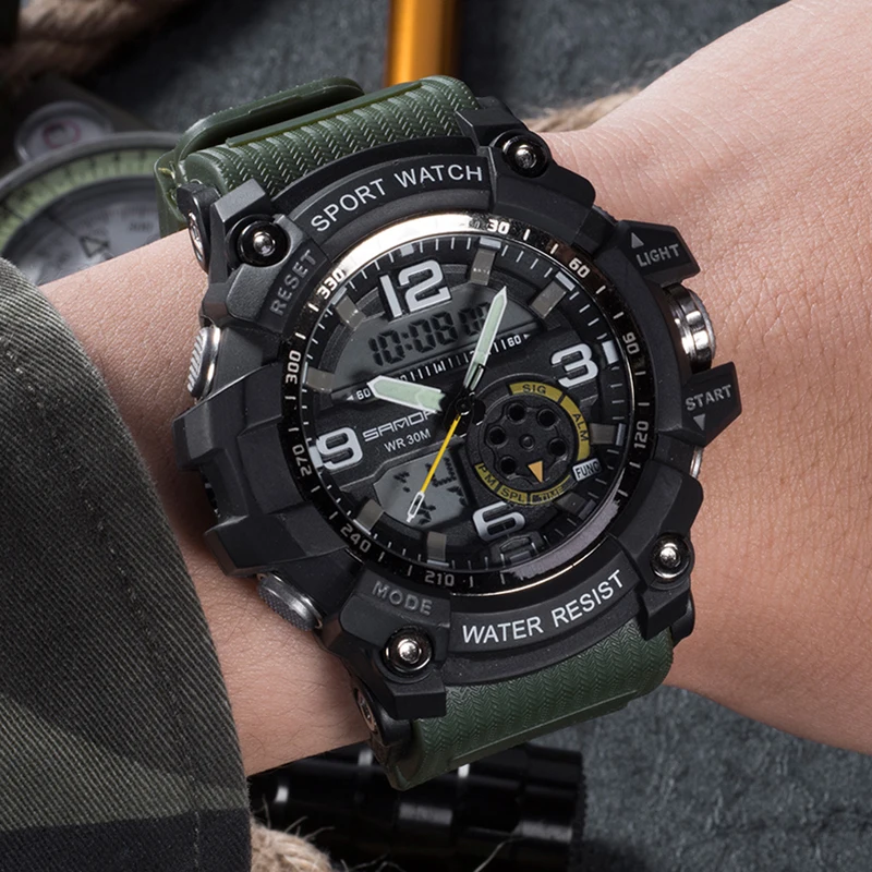 

SANDA Sport Watch Men 2019 Clock Male Digital Quartz Wrist Watches Men's Top Brand Luxury Digital-watch Relogio Masculino Saat