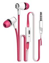 3 pieces/lot Original Langsdom JM21 In ear Earphone, stereo Headset HI-FI bass 8 colors with mic For smart phone MP3 MP4
