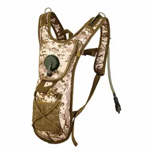 Botella Del Bolso de agua Bolsa Mochila Táctica Mochila de Hidratación Campamento Bicicleta Mochila Mochila de Hidratación Militares