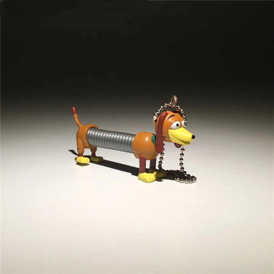 

24pcs/lot 6cm Toy story Slinky Dog figure toys cute Slinky Dog collection pendant toys