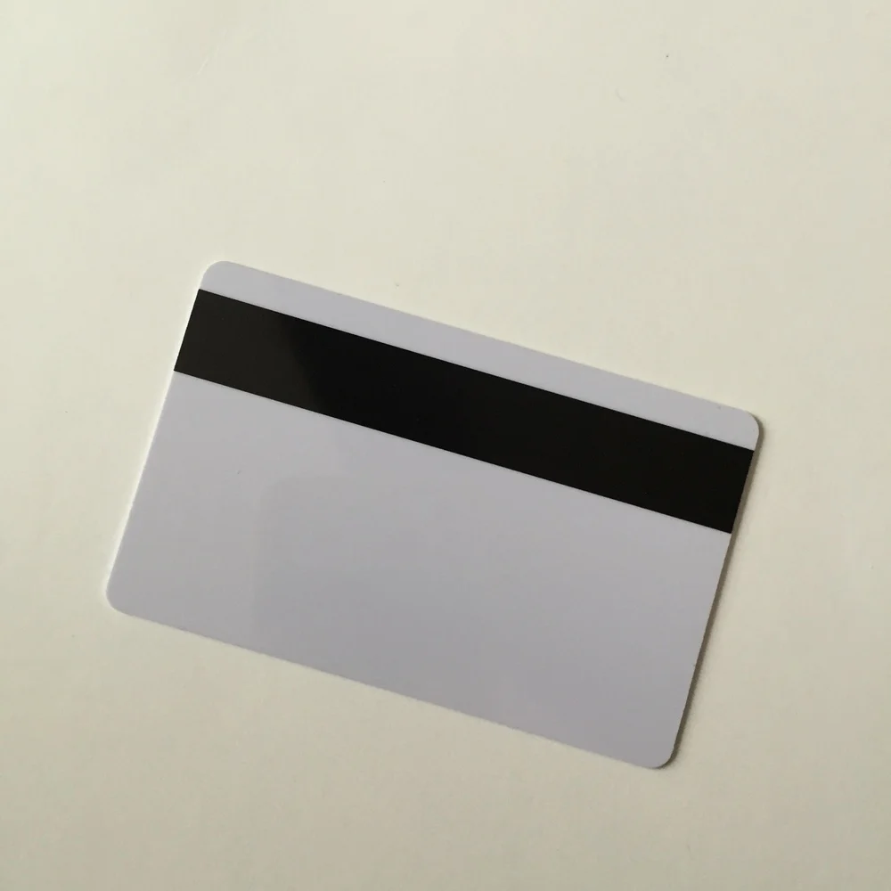 1000  PVC Plastic Cards 30Mil Hi Co Magnetic Mag Stripe 