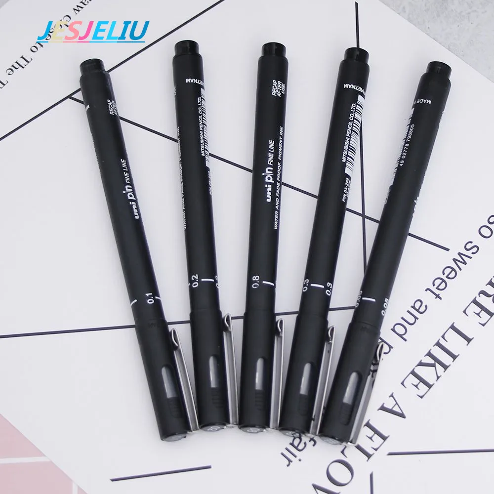 

Hot DIY Fineliner Pigma Micron Drawing Pen Waterproof Anime Comic Durable Art Markers Gift