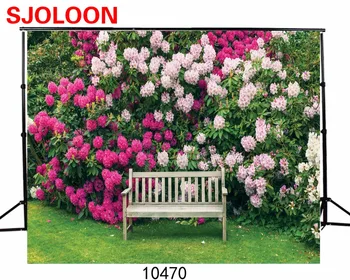 

Natural flower background Spring Chair Photography backdrops Fond studio photo vinyle Photo background Photo background