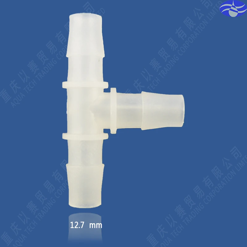

12.7mm(1/2") Tee plastic pipe connector,hose connector,pipe fittings