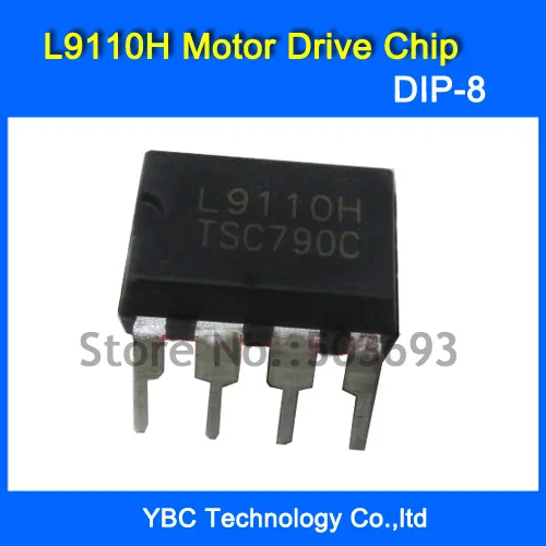 10pcs/Lot L9110 H Bridge Driver Full bridge Motor Drive Chip DIP 8