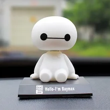 2017 Best Selling Big Hero 6 Baymax Action Figure Car Furnishing Articles Model Holiday Gifts Plastic