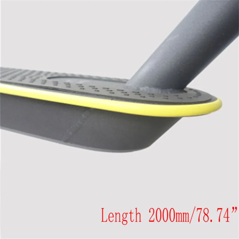 1 Pc Electric Scooter Anti-collision Protection Strip For Xiaomi Mijia M365 Skateboard Body Bumper Scratchproof Scratch Strips - Цвет: Yellow