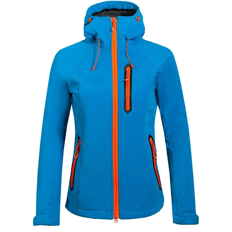 Женская зимняя флисовая куртка для улицы, водонепроницаемая куртка для походов, лыжного туризма, кемпинга, женские ветровки VB027