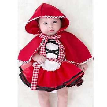 

Baby Red Riding Hood with Wolf Costume for Girls Clothes