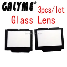 3 шт./лот Горячая для GameBoyAdvanceSP стекло Защитная панель Замена объектива экрана протектор для GBASP GBO DMG стекло зеркало