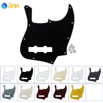 

New 10 Hole JB Bass Pickguard Scratch Plate without Truss Rod Hole Style & Screws for American FD 4 String Bass,Optional Colors