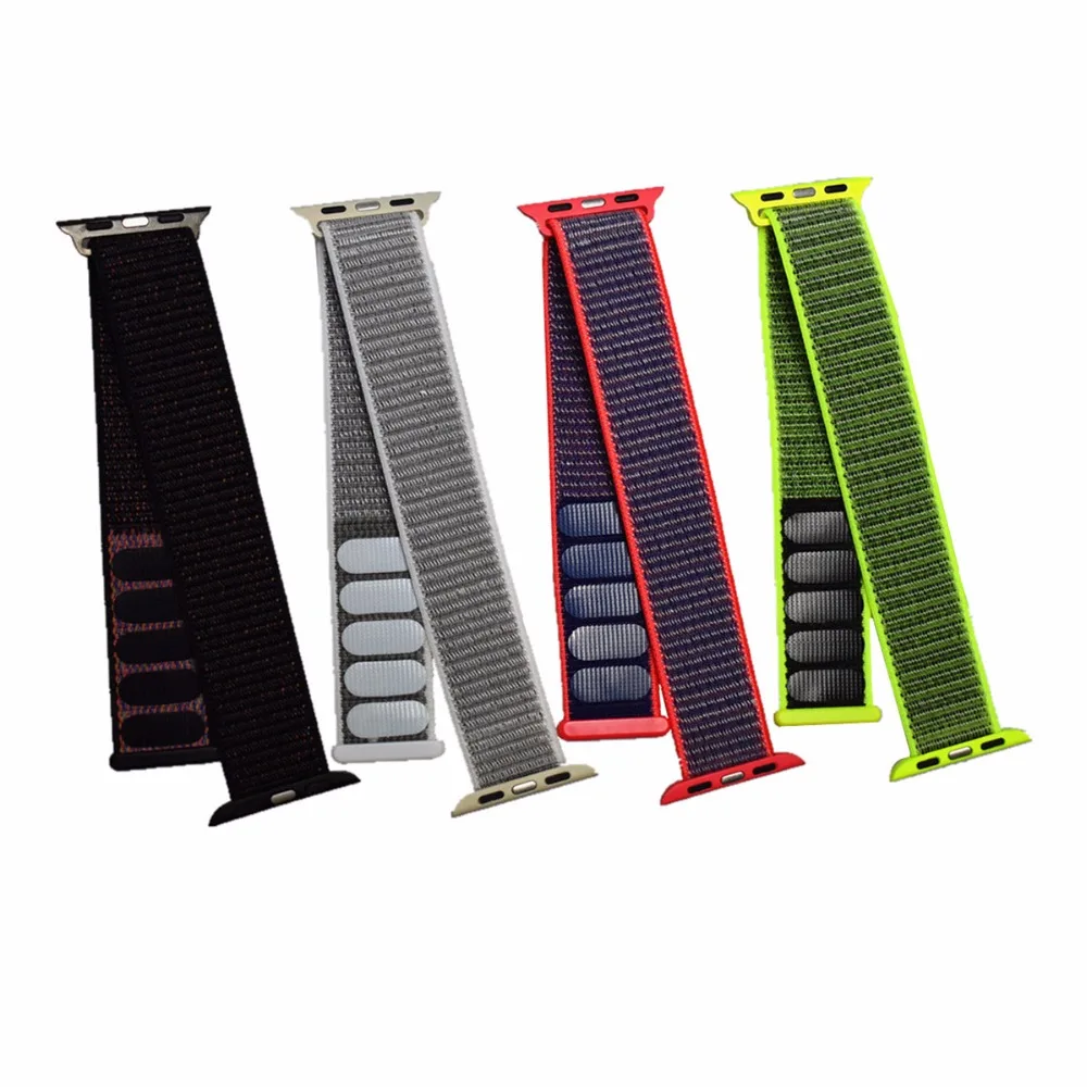 EIMO Sport Loop strap For Apple Watch band apple watch 4 44mm 42mm iwatch 3 2 40mm 38mm Woven Nylon correa wrist bracelet belt EIMO Sport Loop strap For Apple Watch band apple watch 4 44mm 42mm iwatch 3 2 40mm 38mm Woven Nylon correa wrist bracelet belt