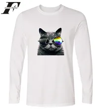 2017 harajuku Cute kawaii Cat Printed tumblr Tee Shirt Men women Adorable Fat Kitten Cartoon Pattern funny T shirts Basic tops