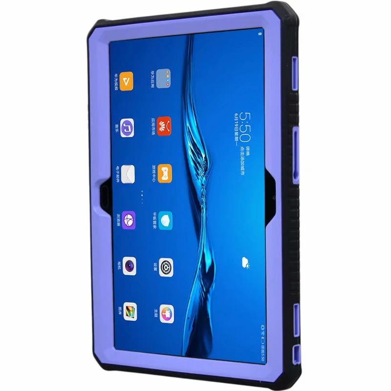 Чехол для Huawei MediaPad M3 Lite 10 прочный силиконовый противоударный чехол подставка