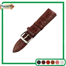 Leather Watch Band for Armani 12 13 14 16 17 18 19 20 21 22 24mm Men Women Belt Wrist Strap Loop Bracelet Black White Red Brown