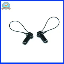 Многоразовая Защитная Бирка eas 58 кГц, черная жесткая Бирка eas со шнурком для противоугонной системы AM 1000 шт. прочная бирка для защиты от кражи