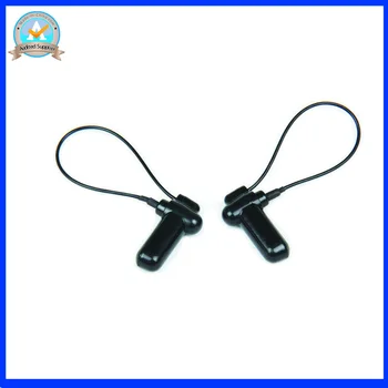 

Reusable eas security tag 58Khz ,black eas hard tag with lanyard for AM anti theft system 1000pcs durable use anti theft tag