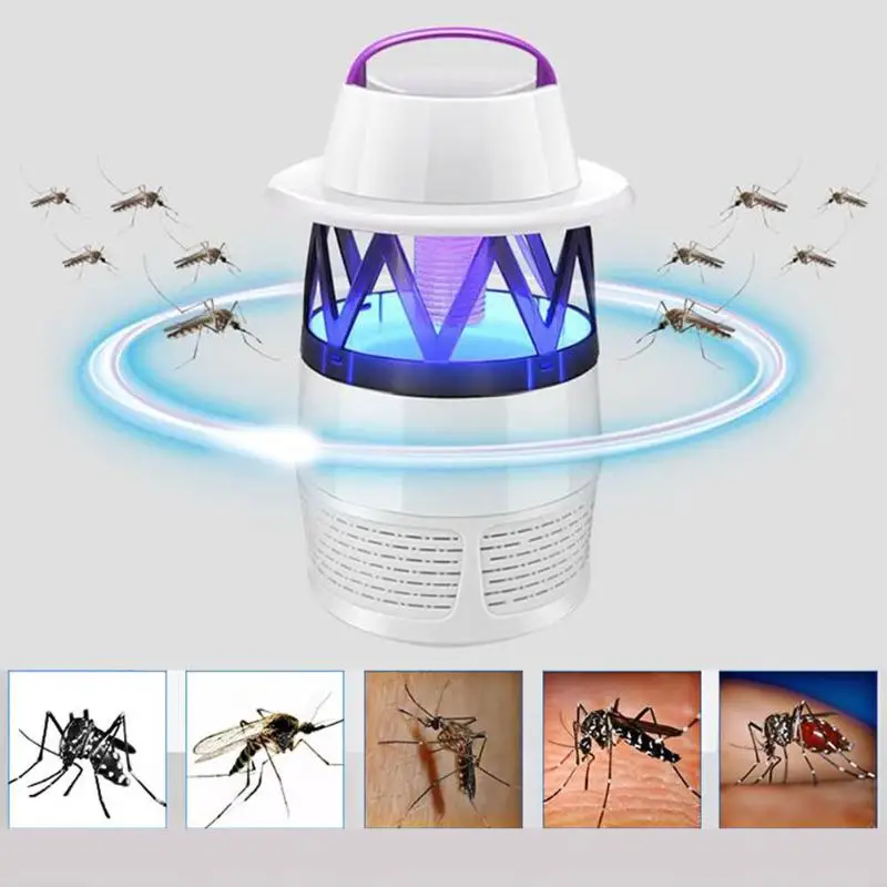 

Pest Control USB Electric Anti Mosquito Killer Lamp Mosquito Trap LED Pest Catcher Repeller Bug Insect repellent Zapper Light 5W