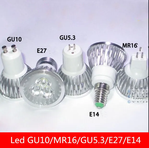 Светодиодная лампа GU10/MR16/E27/E14/GU5.3 9W12W 15 Вт 85-265 в | Лампы и освещение