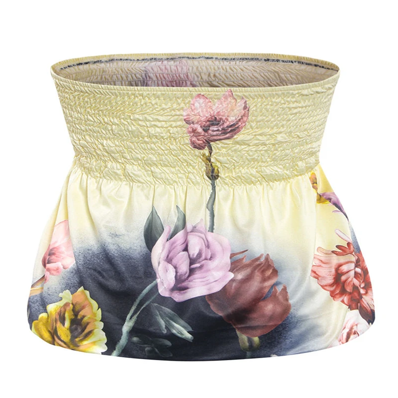 2017 الصيف مثير معطلة الكتف القمم زهري فضفاض أكمام قمصان الموضة عارضة المرأة البلوزات قمم