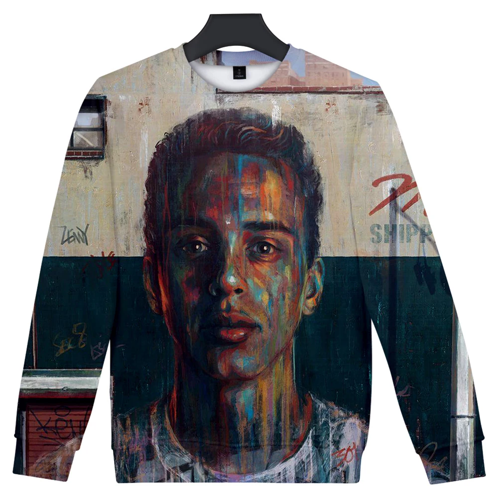 

2019 new printing men's hoodie sweatshirt logic 3d sweatshirt casual long-sleeved pullover XL Masculino Com Capuz plus size 3XL