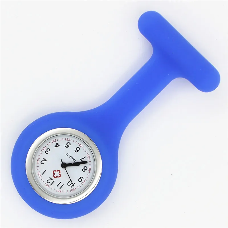 Силиконовые часы медсестры fob карманные кварцевые медицинские dots doctor nursing