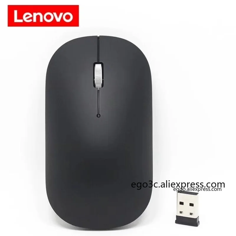 Беспроводная мышь lenovo xiaoxin air handle оптическая портативная Бесшумная 4000 точек/дюйм 2