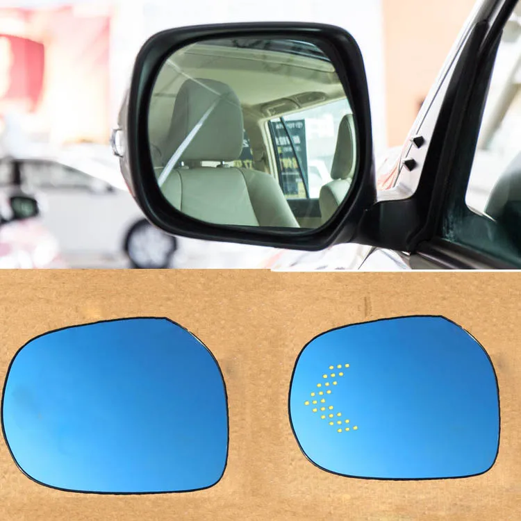 Cocas 1Pc Universal Car Side Mirror Blind Spot Mirror Auto Side Rear View Mirror for Toyota Prado Land Cruiser Mitsubishi Pajero SUV