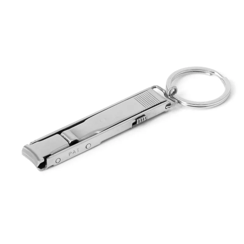 

Ultra Thin Small Folding Stainless Steel Nail Clipper Keychain EDC Pocket Tool