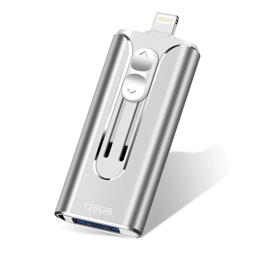

Flash Drive for iPhone 128gb Usb Flash Drive Memory Stick Cle USB Flash 3.0 Pendrive 256GB Flash Drive Lightning Memoria Stick