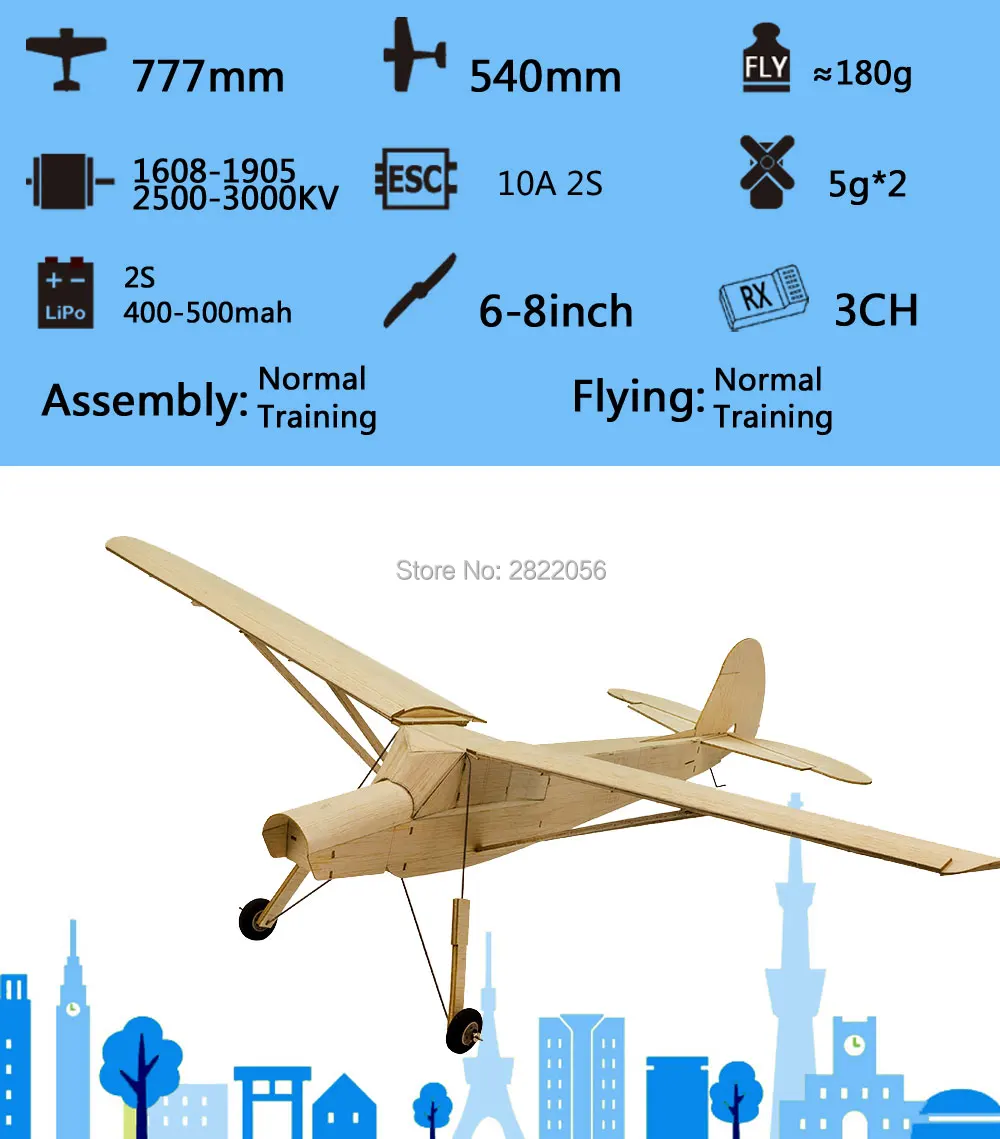 2019 Новые Весы RC Balsawood самолет Лазерная резка мини-нож Fi 156 Storch 777 мм набор из пробкового дерева DIY деревянная модель здания