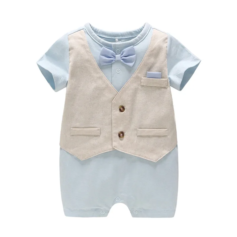 

Infant Romper Kids Jumpsuit Summer Newborn Baby Boys Girls Warm Romper Knitted Sweater Children's Clothse Outwear