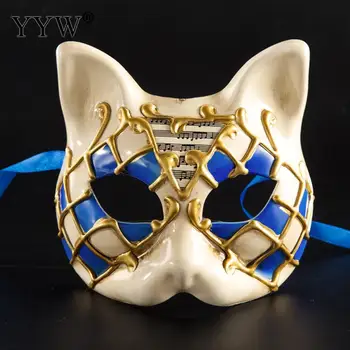 

Lovel Cat Kids Masquerade Masks For Parties Halloween Prom Party Mask Drama Masker Venetian Maske Carnival Masque For Children