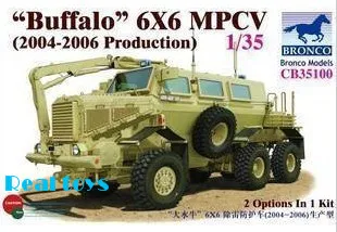 

Bronco model CB35100 1/35 Buffalo 6X6 MPCV(2004-2006 Production)