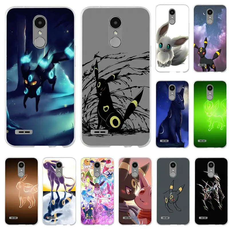 Soft Silicone Transparent Phone Cases for LG G2 G3 Mini G4 G5 G6 K4 K7 K8 K10 2017 V10 V20 V30 Nexus 5X Pokemons Shiny Umbreon | Мобильные
