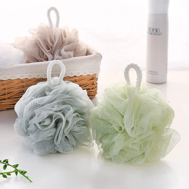 

Body Wash Bath Ball Large Bath Sponge Body Cleaning Mesh Flower Bath Towel Scrubber Wash Body Tool Accessory