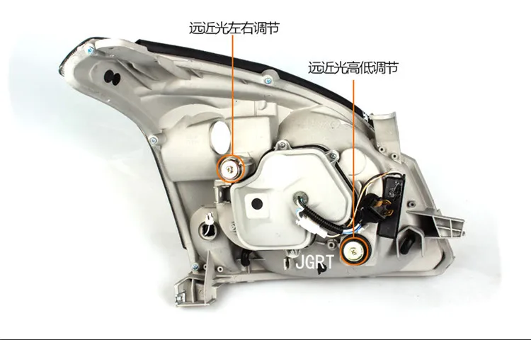 Автомобиль Стиль светодиодный фары для Toyota prado 2003-2009 для prado фара светодиодный DRL Объектив Двойной Луч H7 Ксеноновые bi Xenon объектива