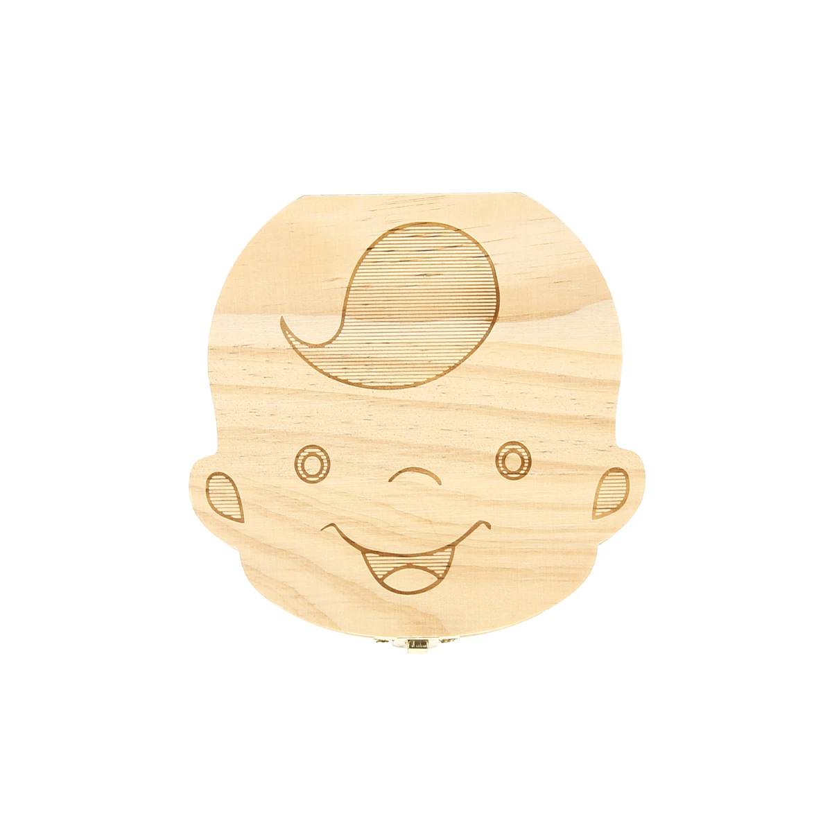 Деревянная коробка для зубов для детей, коробка для хранения молочных зубов Lanugo, деревянная коробка для хранения волос, деревянная коробка для хранения для мальчиков и девочек - Цвет: Boy