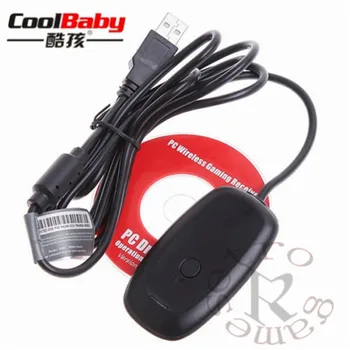 

New PC Wireless Receiver for xbox 360 xbox360 Controller Receiver (use for win7/ win8/win10) No have box