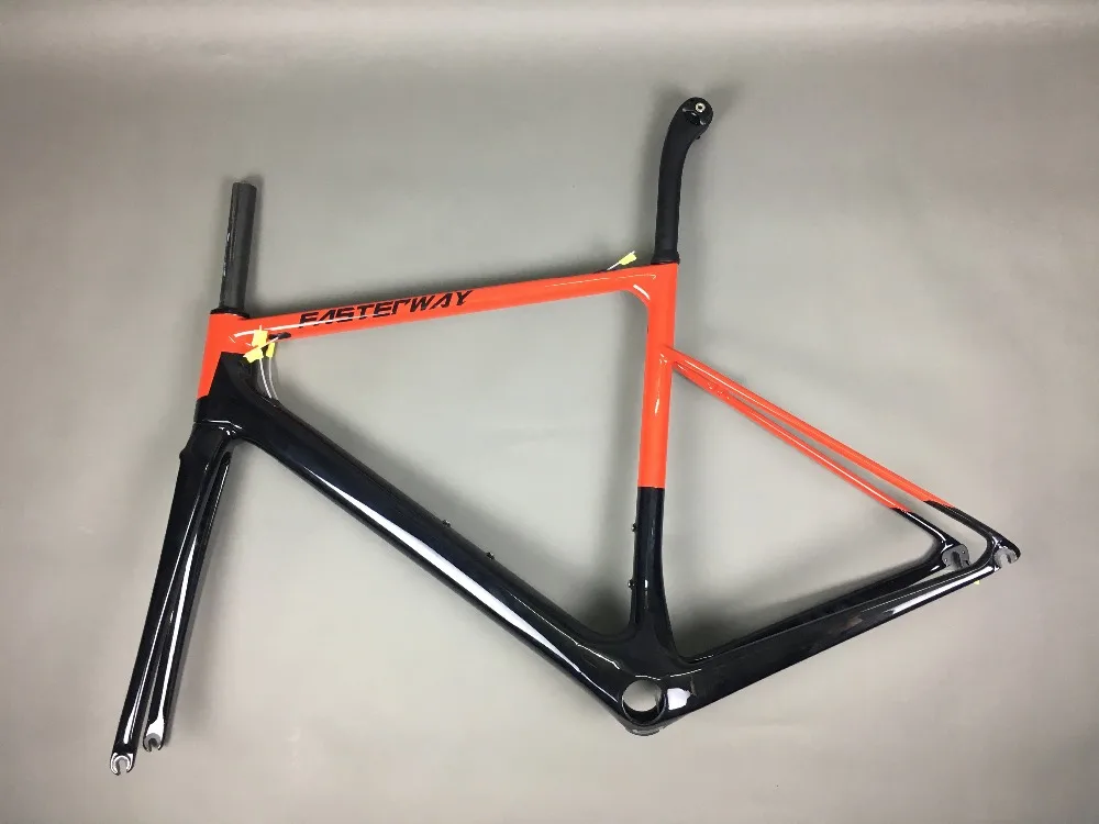 Excellent 2019 design super light FASTERWAY classic carbon road frameset D Brake carbon bike frame:Frameset+Seatpost+Fork+Clamp+Headset 160