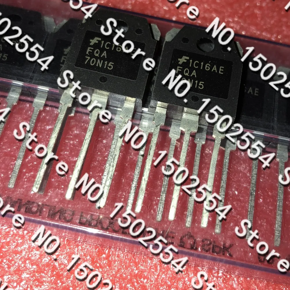 

10PCS/LOT 70N15 FQA70N15 TO-3P 150V 70A Field effect tube
