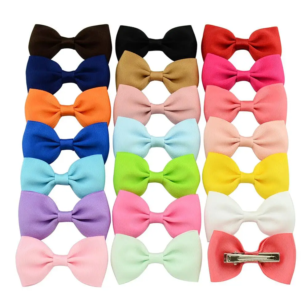 Barrettes Colorees Pour Petite Fille Accessoire Pour Cheveux Pour Enfant Et Bebe Pince Nœud Papillon 40 Couleurs 1 Piece 643 Aliexpress