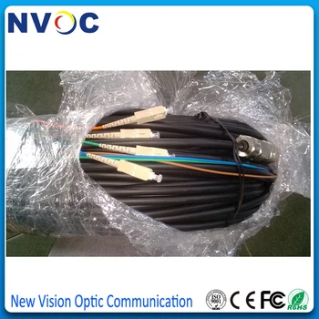

Outdoor 3 Meter 4Cores MM 50/125 SC/UPC-SC/UPC Fiber Optic Waterproof Pigtail Cable,SC/UPC Multi Mode Fiber Optic Pigtail Jumper