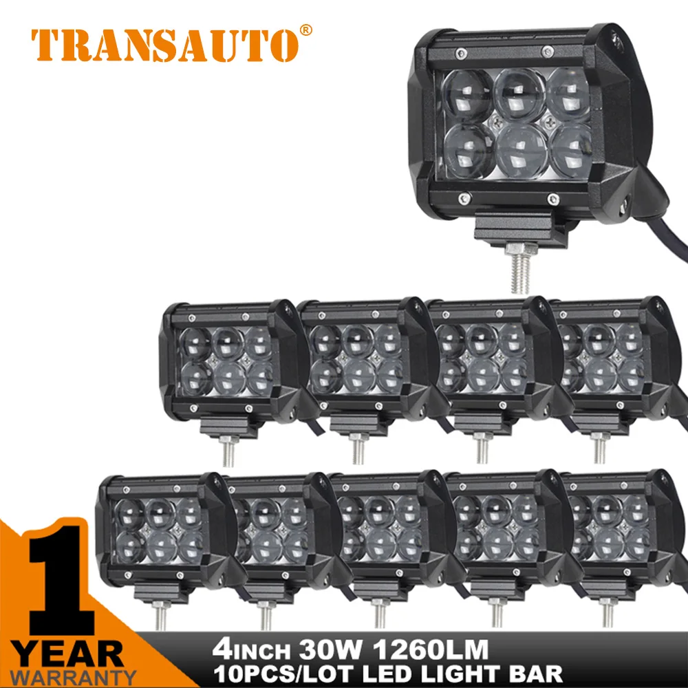 Aliexpress Buy Led Bar 10pcs 30w Led Work Light Bar aliexpress buy led bar 10pcs 30w led work light bar