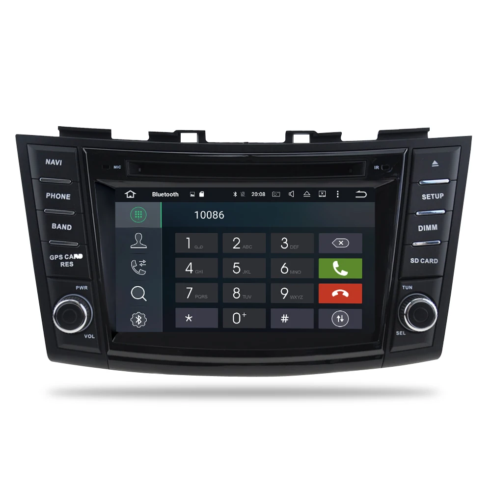 Discount IPS Android 8.1 9.1 9.0 Car Stereo DVD Player GPS Navigation Radio for For Suzuki Swift 2011 2012+Radio Auto Multimedia Player 3