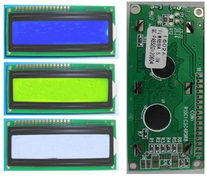 Русские символы 16-контактный контроллер с параллельными символами LCD1602A SPLC780C (5 В 3