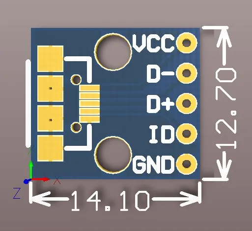 10 шт. CJMCU микро USB плата адаптер питания 5 В Breakout переключатель интерфейс модуль