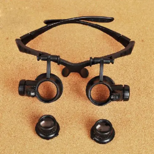 2021 новый дизайн черные высокие ZoomBinocular Тип класса 20X Часы Ремонт лупа с