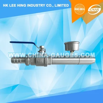 

IPX6 Water Jet Nozzle (Included ISO 17025 CNAS & ILAC Calibration Certificate)