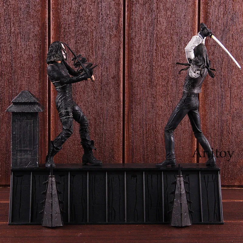 NECA The Crow Figure Action Eric Draven VS. Топ доллар фильм ужасов Фигурки ПВХ Коллекционная модель игрушки